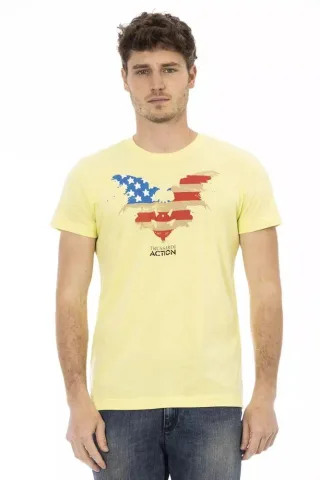 Adler Grafik T-Shirt mit kurzem Arm und Rundhalsausschnitt