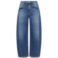 GANG Gerade Jeans 94ODINA - Gerade Jeans - Hose mit weitem Schnitt - verkürtzte Denim -