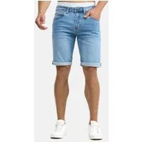 Indicode Jeansshorts Herren Caden Jeans Shorts Herrenshorts mit 5 Taschen, Denimstyle