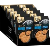 Sheba SHEBA® Portionsbeutel Multipack Soup mit Thunfisch 10 x 4 x 40g, Nassfutter für: Katze