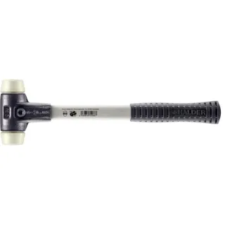 HALDER SIMPLEX - Schonhammer mit verstärktem TE-Gehäuse und Fiberglasstiel, Nylon - 3708.030