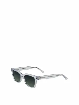 Mey & Edlich Herren Panto-Sonnenbrille Weiß Acetat-Rahmen (handgefertigt)