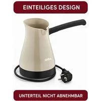 Sinbo Mokkamaschine, Türkische Kaffeemaschine 400ml
