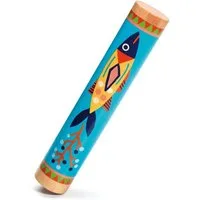 DJECO Spielzeug-Musikinstrument Animambo Regenmacher Regenstab mit Unterwassermotiv