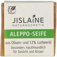 Jislaine Handseife Aleppo-Seife - Oliven- und 12% Lorbeeröl 200g