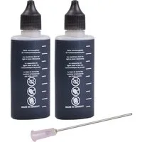 Hama Refill Nachfüll-Set Schwarz Druckertinte Nachfülltinte (für Für HP, x, Tinte für HP Drucker Patrone Patronen Black)