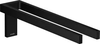 Hansgrohe Handtuchhalter zweiarmig Axor Universal Rectangular mattschwarz, 42622670 42622670