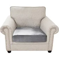 Rosnek Sofahusse 1-4Sitze, Stretch, Samt, Couch Sitzbezug, Sofa Sitzkissenbezug, Sitzkissenschutz Abdeckung