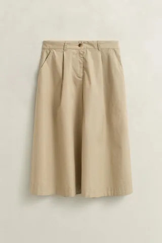 GANT - Chinorock mit Falten oat beige - Gr. - 40