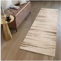 Tapiso Läufer SARI, rechteckig, Höhe: 10 mm, Kurzflor Flurläufer, pflegeleicht, Wohnzimmer Schlafzimmer Flur Küche