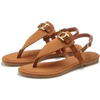 Vivance by Lascana Sandale, Sommerschuh, Pantolette, Zehentrenner NEU mit Schmuckelement & weicher Innensohle VEGAN