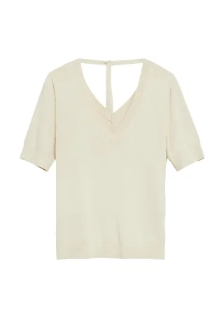 comma - Strickpullover beige - Gr. - 44
