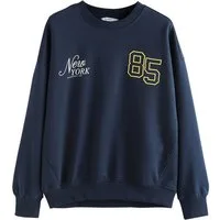 Next Sweater New York City Rundhalspullover (1-tlg)