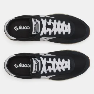 Saucony - "80" Sneaker für Herren/Damen Unisex, Wildleder (Schwarz/Weiß)