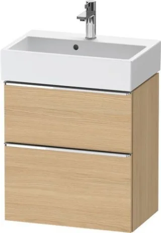 Duravit D-Neo Waschtischunterbau wandhängend Natur Eiche Matt 584x372x625 mm - DE4329010300000 DE4329010300000