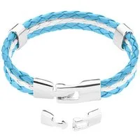 Taffstyle Armband Fanartikel Länderflagge geflochten Sport Accessoire 19–21 cm (Geflochtenes Fanarmband in Länderfarben für Sportevents & Alltag)