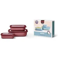 Mepal Aufbewahrungsbox Mepal Cirqula 3.5 l Mikrowellengeschir - Vivid mauve