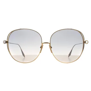 Dita Round Womens Gold Schwarz Palladium Hellgrau bis Hellbraun Gradient Arohz