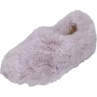 espadrij l´originale PANTOUFLE FURRY Hausschuh Lavande