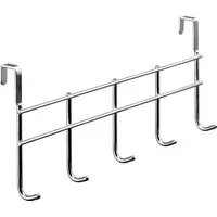 Hettich Garderobenleiste Hettich Türgarderobe 5 Haken 37,5 x 16,5 x 9,5 cm