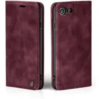 Tec-Expert Handyhülle Tasche Hülle für Apple iPhone 7 / 8 / SE 4.7 Zoll, 4.7, Cover Klapphülle Case mit Kartenfach Fliphülle aufstellbar