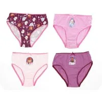 Disney Funktionsunterhose Frozen Kinderunterwäsche 4er Pack – Bequem und Farbenfroh