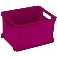Curver Aufbewahrungsbox Curver Unibox Classic S Stapelbox 15L Flieder, hohe Tragkraft, stapelbar, universal einsetzbar