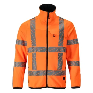 MASCOT Herren Fleecepullover mit Reißverschluss ACCELERATE SAFE Hi-vis Orange Hi-vis Orange M - 24103-315-14-M