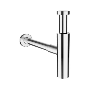 LAUFEN Siphon DN32, verchromt, mit verlängertem Ablaufrohr, 89394.7, 8939470000001 H8939470000001