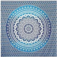 Wiladu Wandteppich Mandala Tuch Wand Mehrzweck Pareo Strandtuch XXL für Camping und Yoga