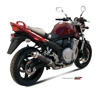 Sport Auspuff MIVV GP Carbon Suzuki GSF 650 Bandit / GSX 650 F Bj.2007-2015 Typ:CJ1/CJ2/CZ1/CZ2 +ABE