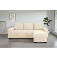 Trends by HG Ecksofa Poll L-Form, B: 245 cm, mit Bettfunktion & Bettkasten
