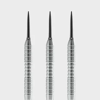 Steel Dart Barrel Scallop Grip2 V1 - Silber / 21g
