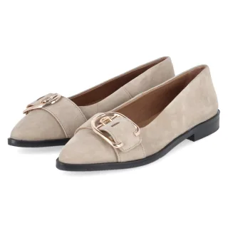 Copenhagen Shoes Ballerinas MY SUCCES S.  Taupe - Gr. 36 -  Echt Leder