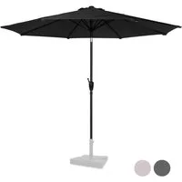VONROC Sonnenschirm rund Balkon - Neigbarer Sonnenschutz Terrasse & Garten -, inkl. Schutzhülle, Sonnenschirm groß Ø300cm inklusive Schutzhülle