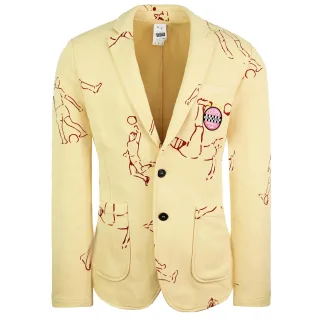 Puma x Kidsuper Studios Langer Blazer -Ärmel Herren Honig maßgeschneiderte Jacke 598436 12