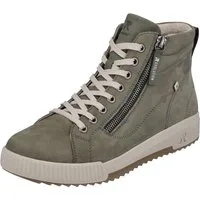 Rieker Sport Schnürboots Stiefelette, High Top Sneaker, Freizeitboots mit Reißverschluss