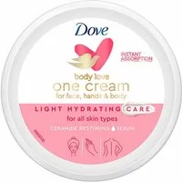 DOVE Körperpflegemittel Light Hydrating Cream Cara Cuerpo y Manos 250ml