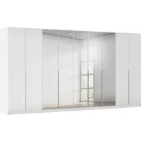 OTTO home Drehtürenschrank Kleiderschrank Schrank Garderobe AGORDO mit Dekor- oder Hochglanzfront (in zwei Griff-Farben, Breiten 91-405 cm) durchdachte Innenausstattung, in 8 Breiten und 2 Höhen MADE IN GERMANY