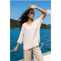 Zuckerwatte Satinbluse 72109 silktouch