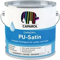 Caparol Acryl-Buntlack Capacryl PU-Satin - 2.5 Ltr (Weiss)