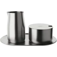Alfi Milch- und Zuckerset MILK & SUGAR (3-tlg), Edelstahl, inkl. Tablett