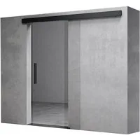 Mai & Mai Glasschiebetür Schiebetür Schwebetür H:2050mm ESG 8mm Amalfi20