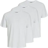 Jack & Jones Rundhalsshirt JACUNDER TEE CREW NECK 3 PACK NOOS (Packung, 3-tlg)