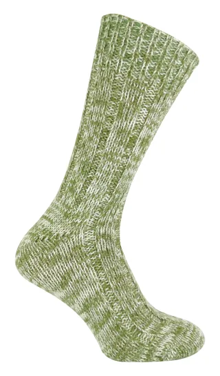 Herren dicke warme 100% Wolle Wandern & Walking Socken | 1 Paar