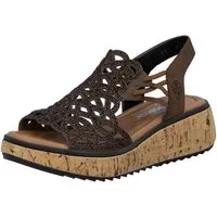 Rieker Rieker Sandalen Lederimitat Riemchensandale