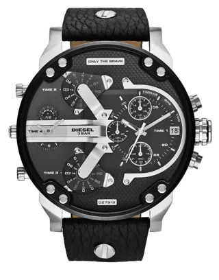 Diesel Mr. Daddy 2.0 Schwarz Herren Armbanduhr DZ7313