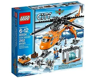 Lego City 60034 - Arktis-Helikopter mit Hundeschlitten