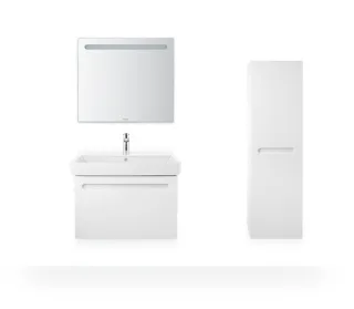 Duravit Duravit No.1 Halbhochschrank Weiß Matt 400x360x1320 mm - N11308R18180000 N11308R18180000