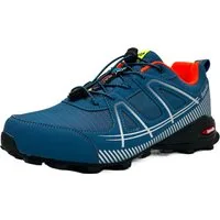 Nowaland Wanderschuhe multifunktionaler Outdoorschuh Trekkingschuh Schnellverschluss, Atmungsaktives Mesh, Stoßdämpfende Sohle